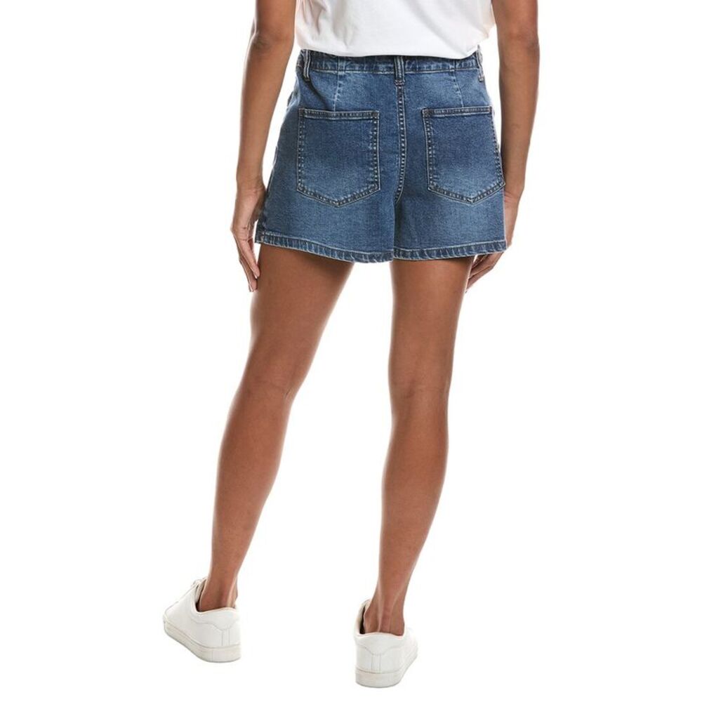 Rd Style Womens  Fiona Stretch Denim Wrap Skort, Blue - Picture 2 of 3